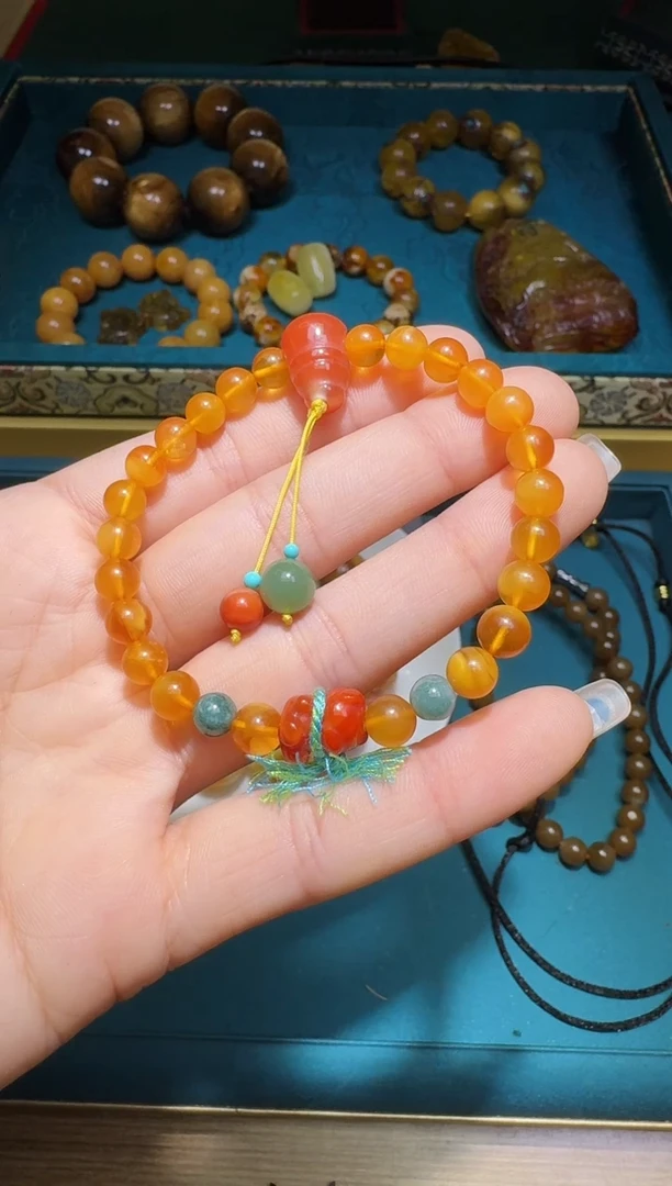 手链琥珀未镶嵌多样性发一件 246