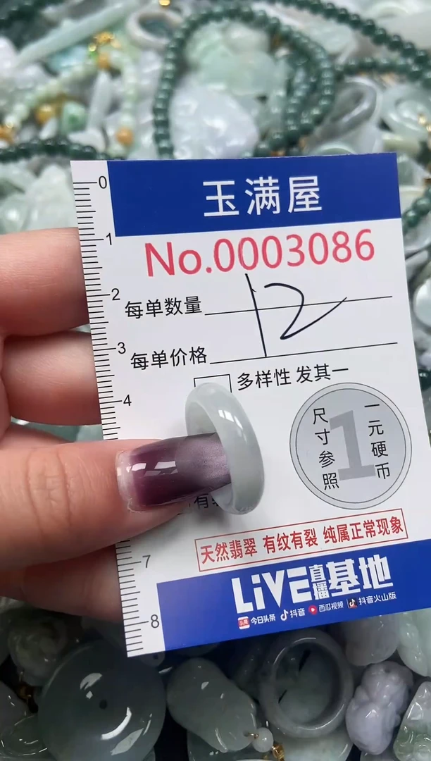 颈饰未镶嵌翡翠3086