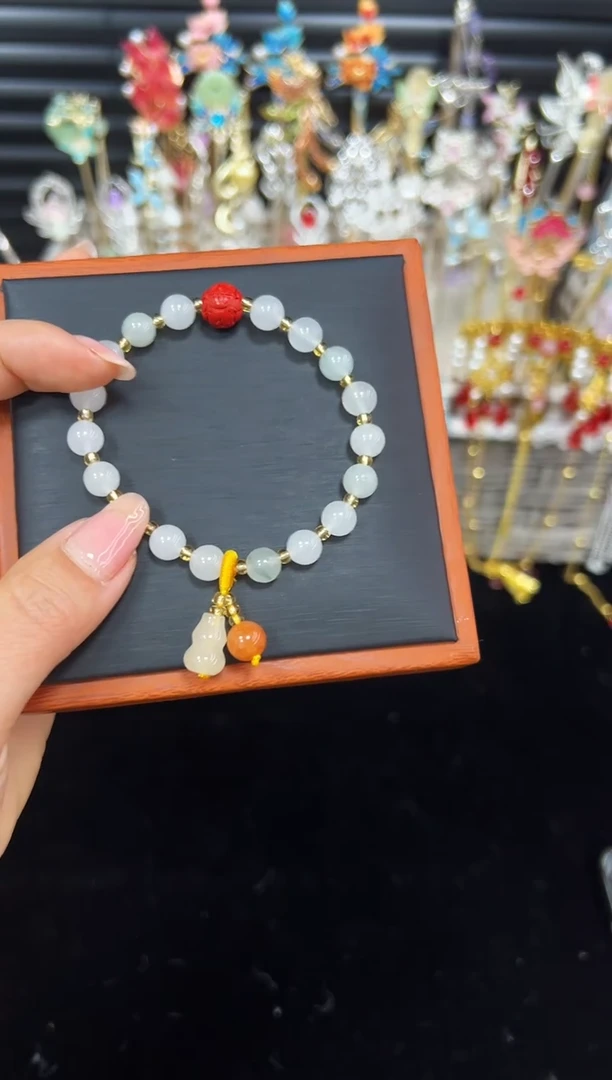 未镶嵌手链和田玉95 当天订单只收1次运费多付的运费找客服退