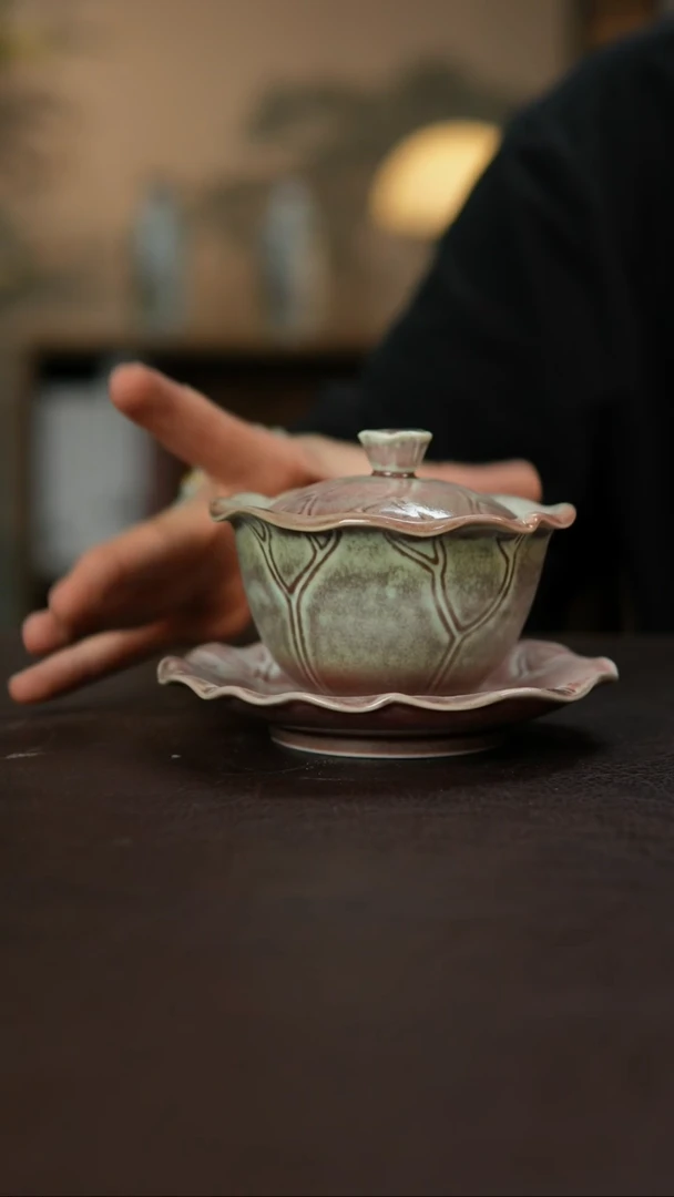 杯景德柴烧手作多人
