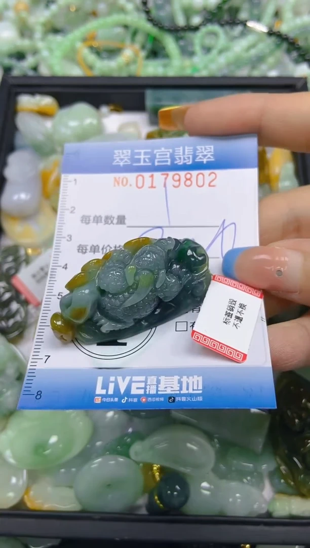翡翠未镶嵌颈饰ˋ***々闪购0179802