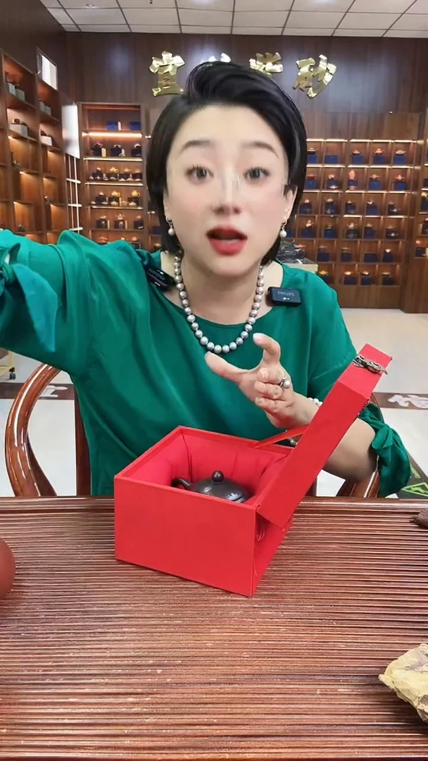 茶壶紫砂清风荷韵西施古红泥紫砂壶