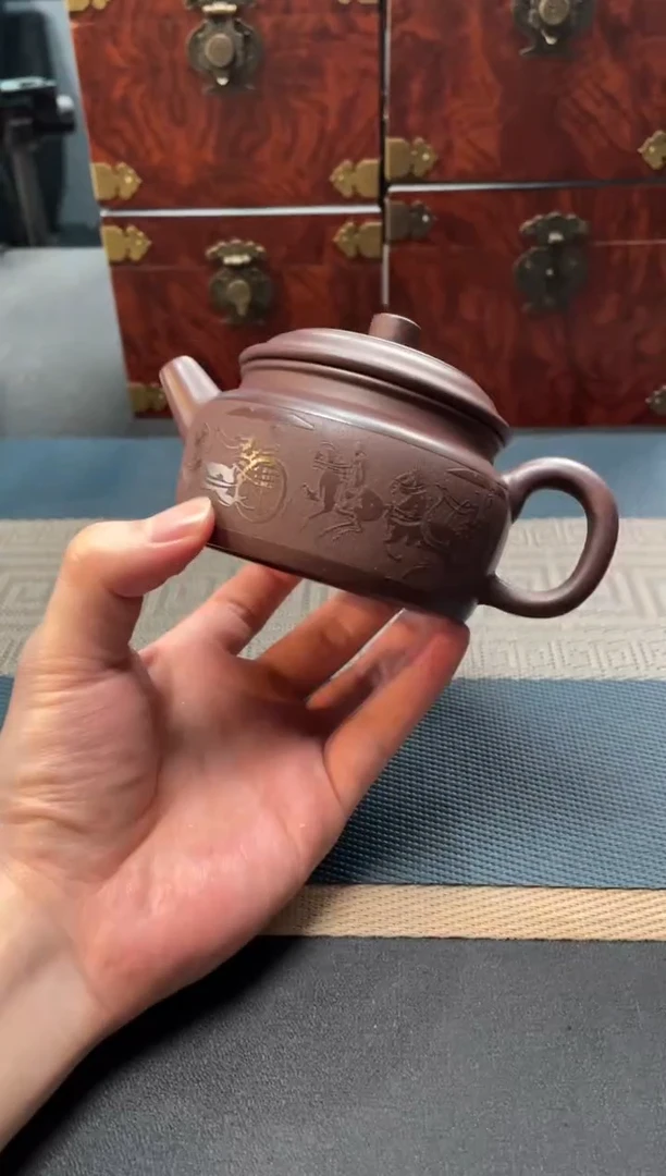 茶壶紫砂189 宜兴原矿紫砂