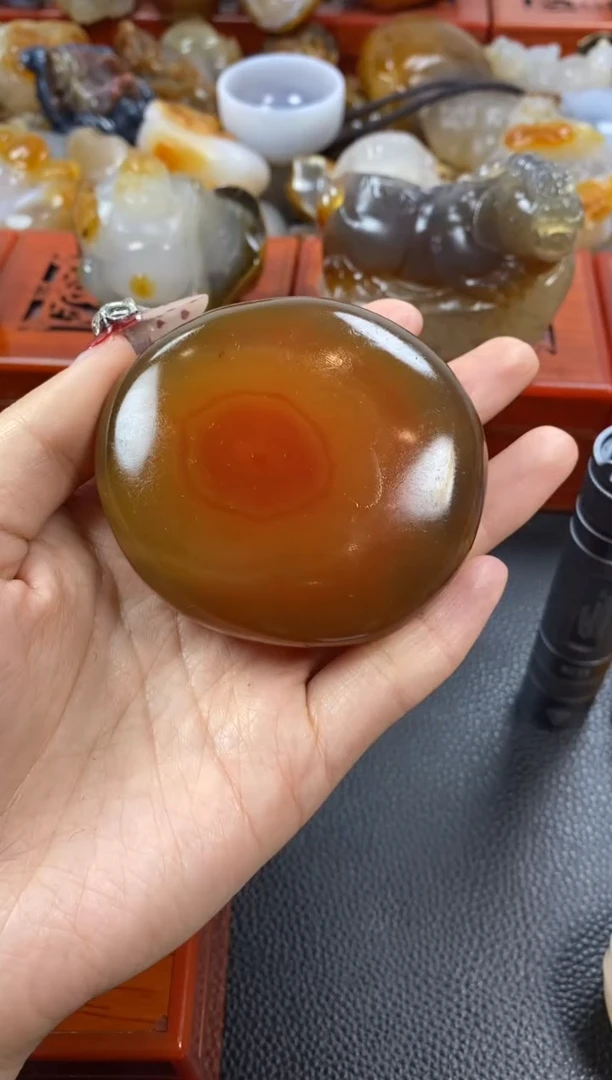 【闪购商品】玛瑙/玉髓手把未镶嵌1