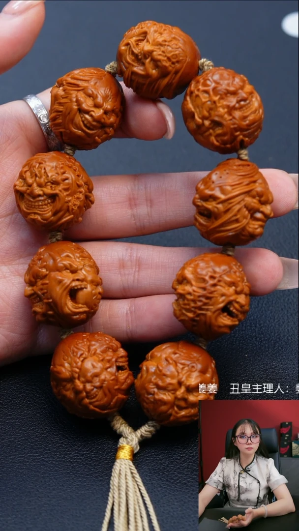 手串/手链橄榄核2.4四面恶僧手持