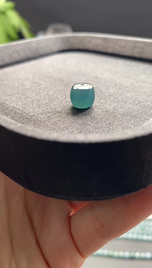 未镶嵌手链翡翠散珠卡10MM老型珠