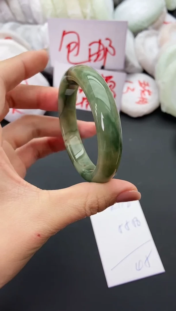 未镶嵌手镯石英质玉K112-55-56