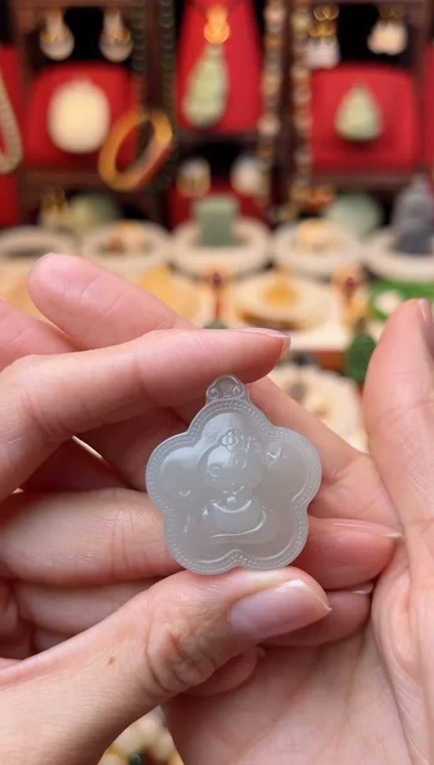 【闪购商品】和田玉挂件未镶嵌1