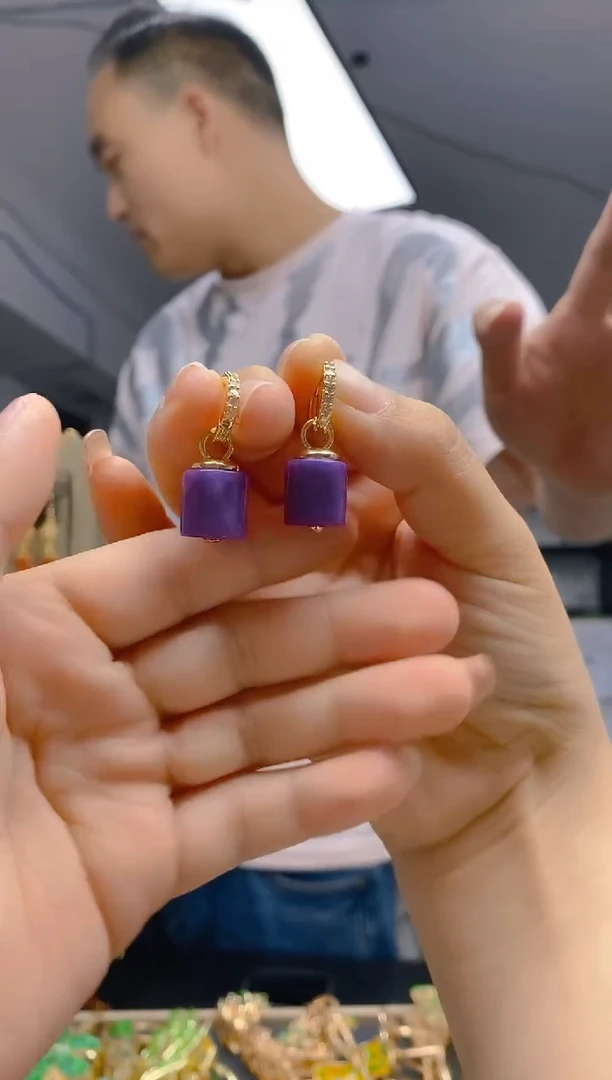 【闪购商品】玛瑙/玉髓耳饰合金027玛瑙饰品