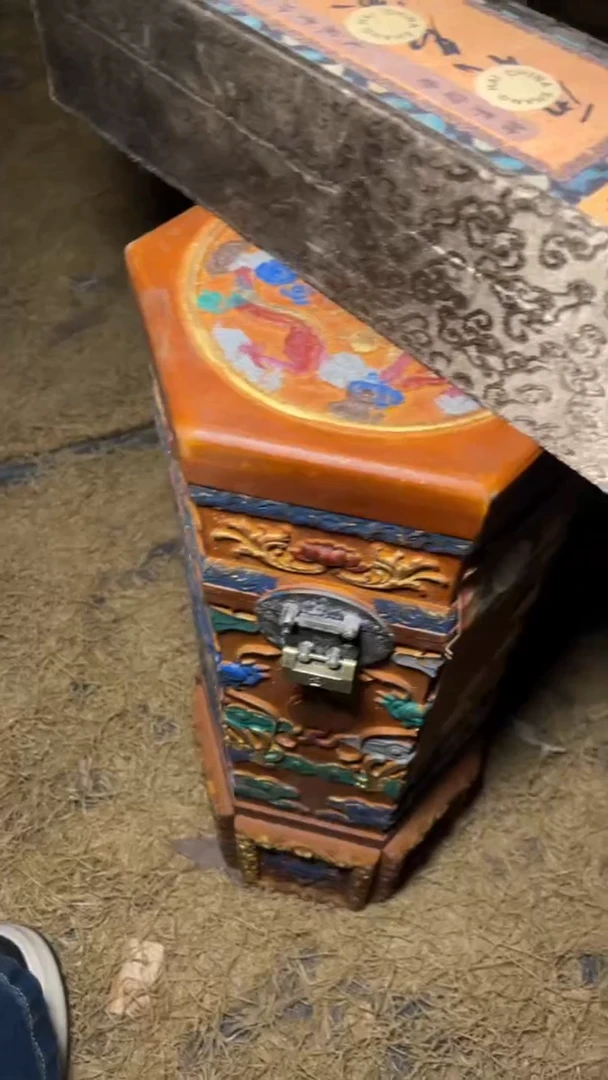 木摆件高端精美黄高盒一件链接