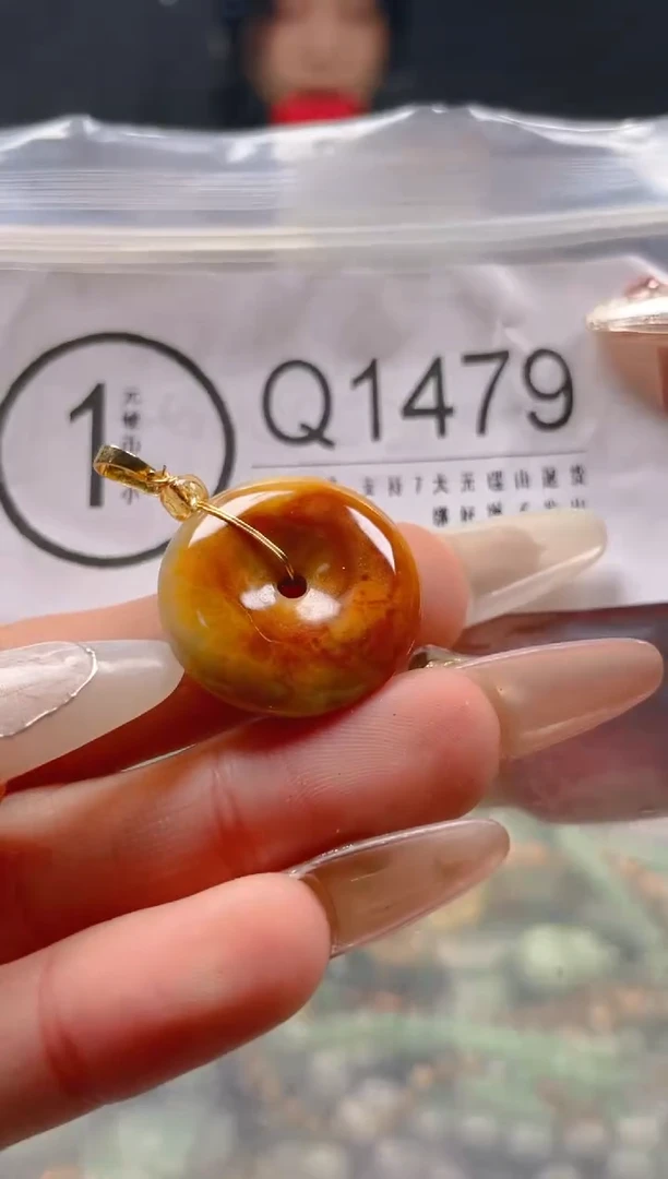 【闪购商品】翡翠颈饰未镶嵌/Q/翡翠A货一图一物