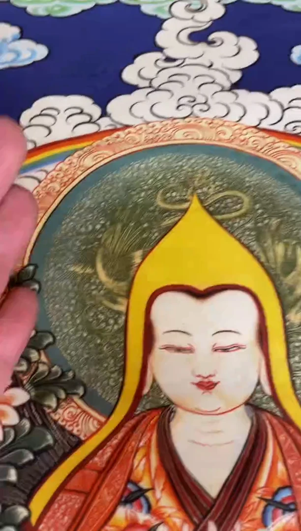 卷轴画手绘唐卡015