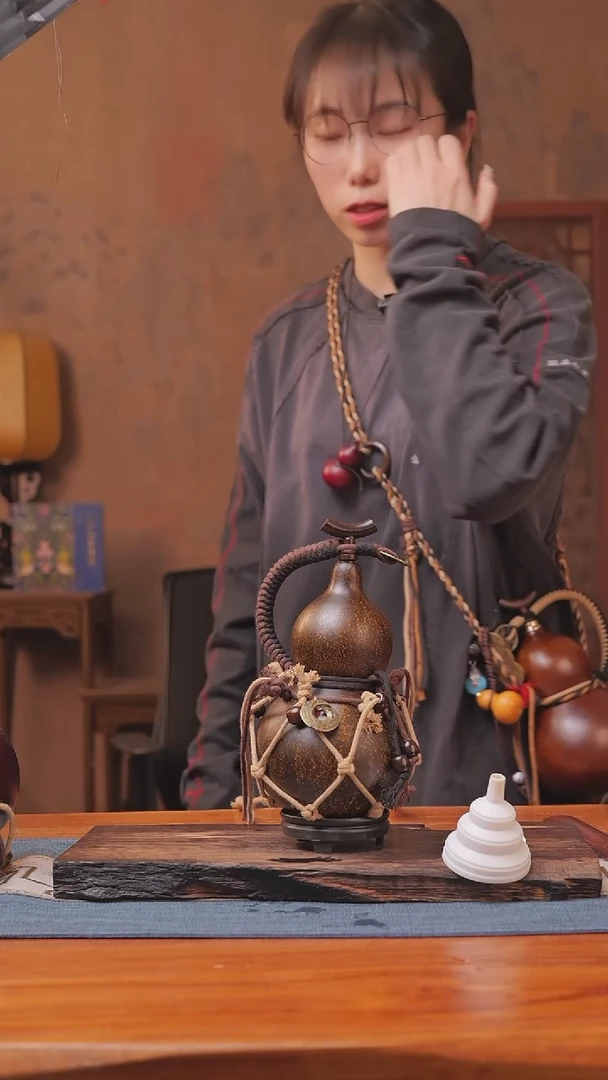 1813号链接精品大漆葫芦现货现发[一物一拍]