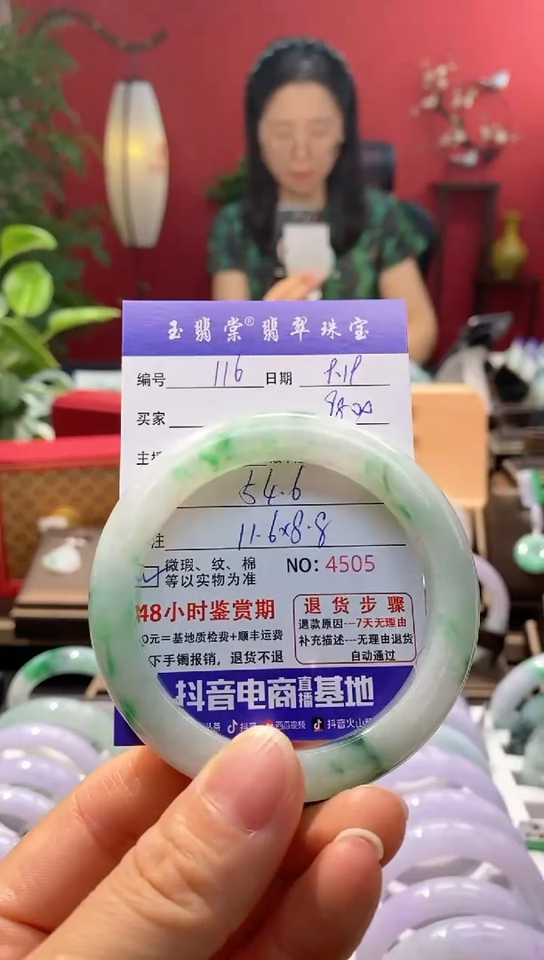 未镶嵌手镯翡翠翡翠116