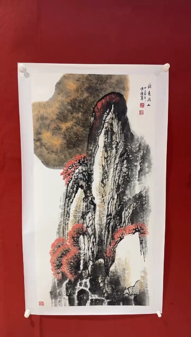 国画王顺增/精品国画/8平尺