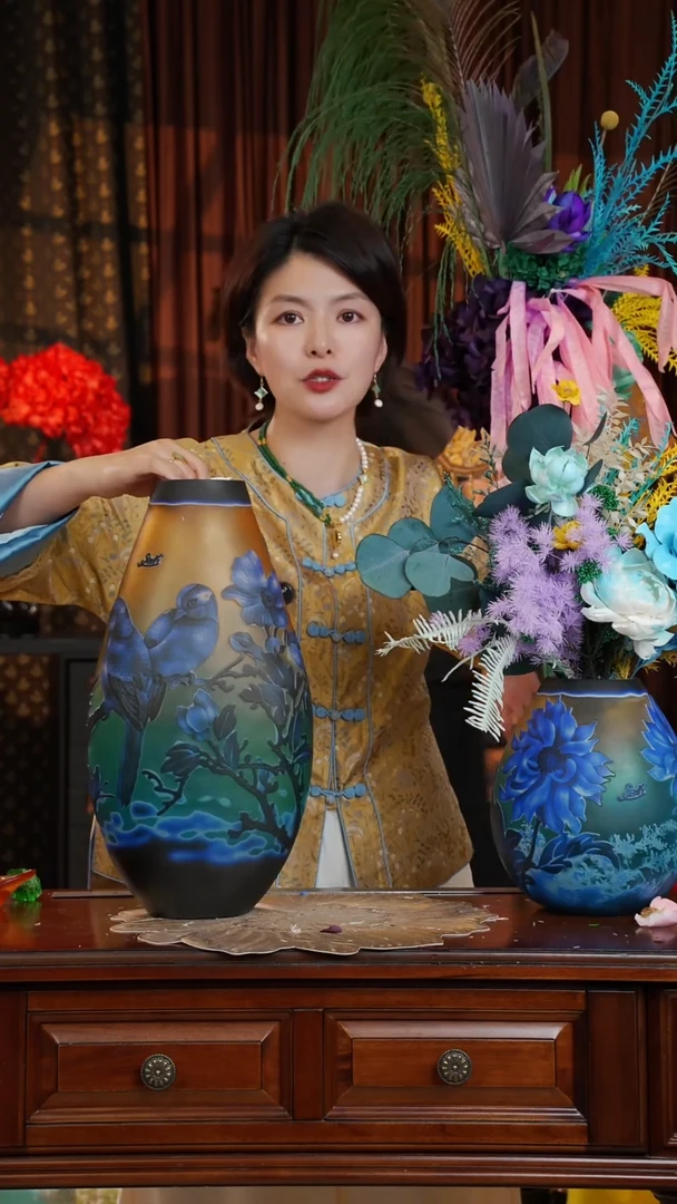 手工艺品琉璃晴川大号-微瑕