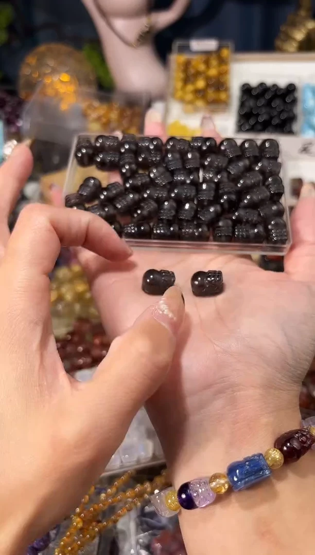 【闪购商品】水晶手串未镶嵌天狼星貔貅一个宽卡10