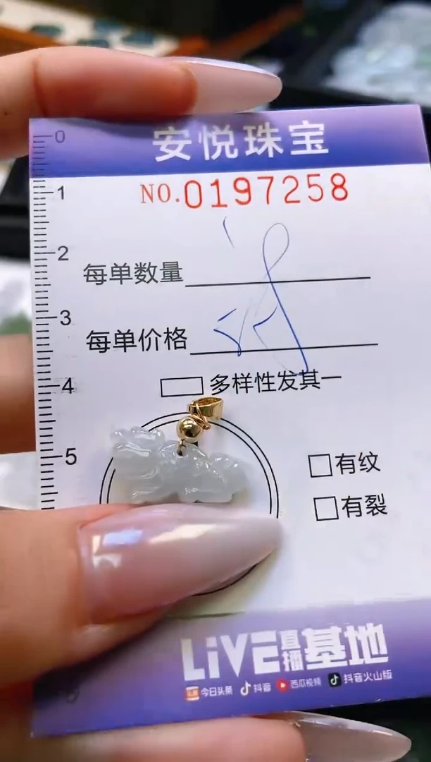 翡翠未镶嵌颈饰闪购0197258