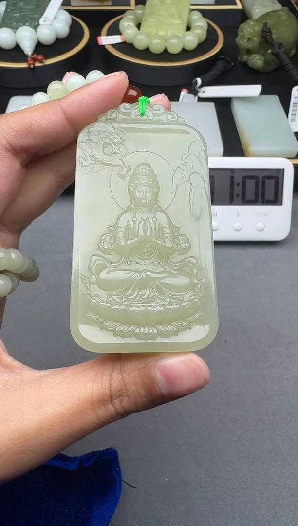 颈饰未镶嵌和田玉1