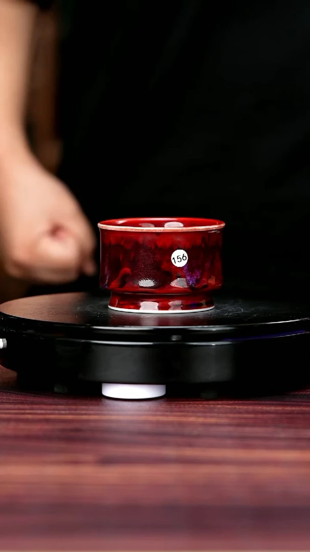 壶156#白露伟一级品原矿钧瓷主人杯