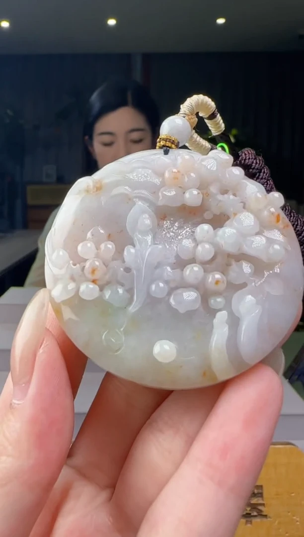 翡翠未镶嵌吊坠(不含链)CC@@60B7J16108