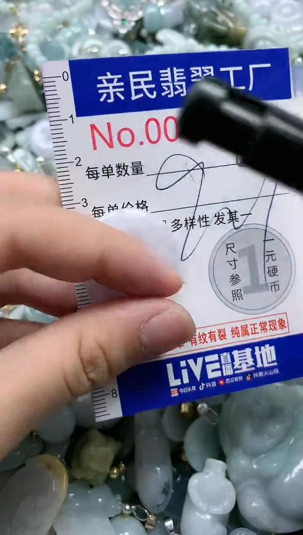 翡翠未镶嵌吊坠(不含链)8118