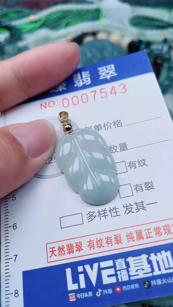 颈饰未镶嵌翡翠.0007543