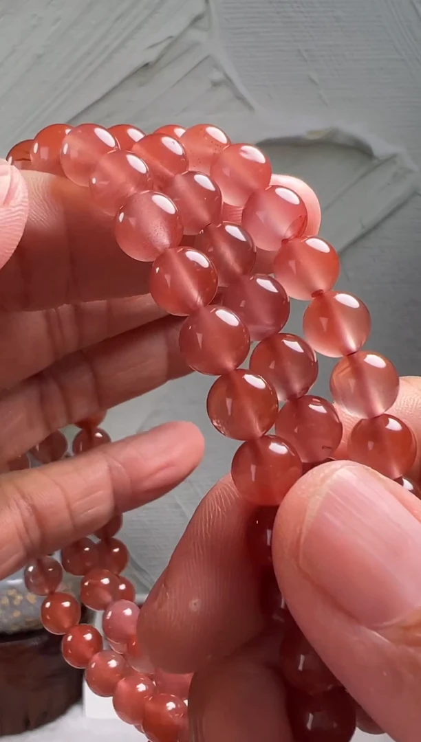 手串未镶嵌南红玛瑙樂*南红玛瑙（默认微瑕）