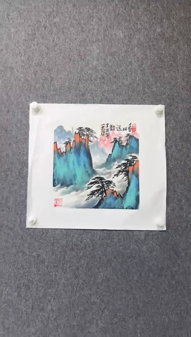 【闪购商品】绘画JGH-1平尺-国画作品--