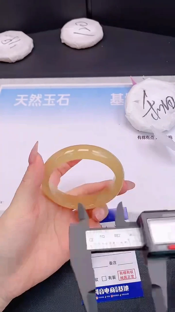 未镶嵌手镯石英质玉H105+57