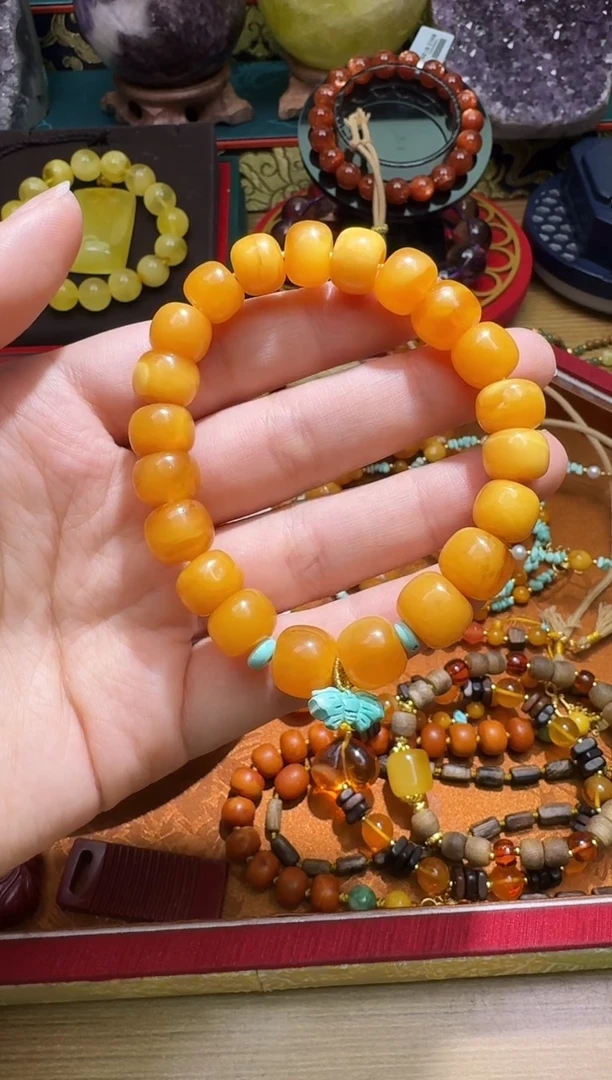 手链琥珀未镶嵌多样性发一件665