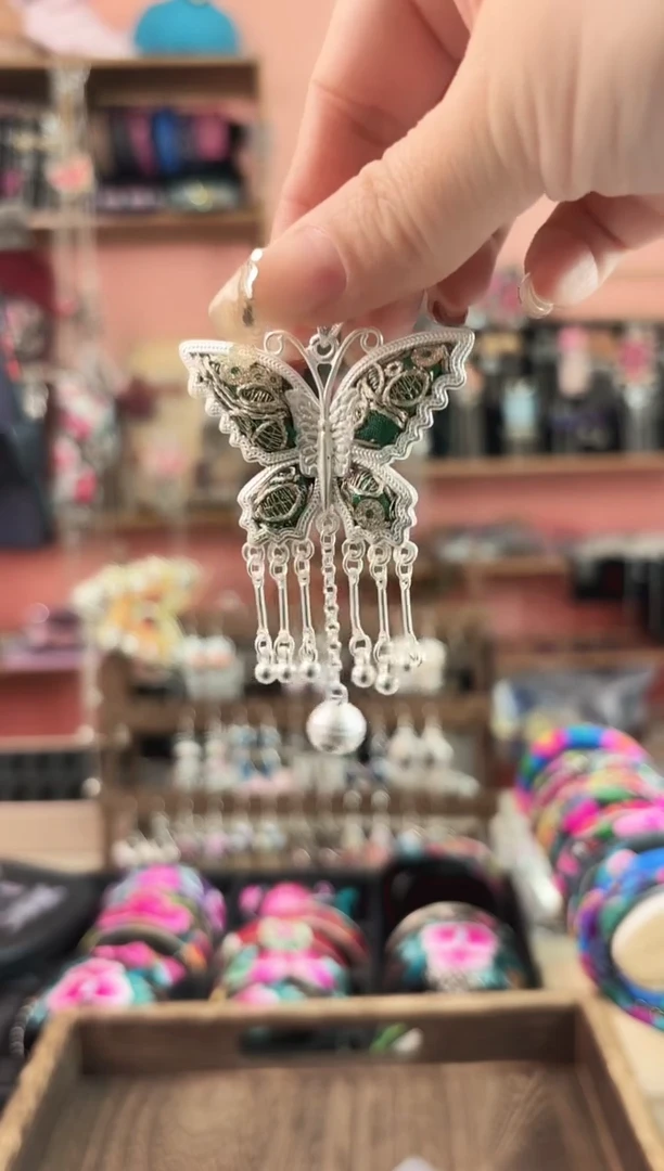 织绣艺枝独绣手工饰品205