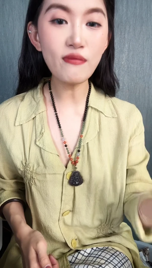 檀香紫檀（小叶紫檀）手串/手链紫檀烟灰大佛