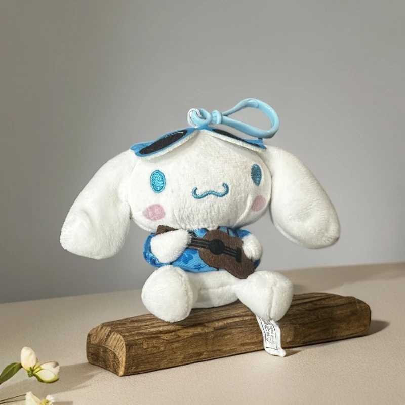 【夏威夷限定】HelloKitty 尤克里里玉桂狗钥匙扣玩偶