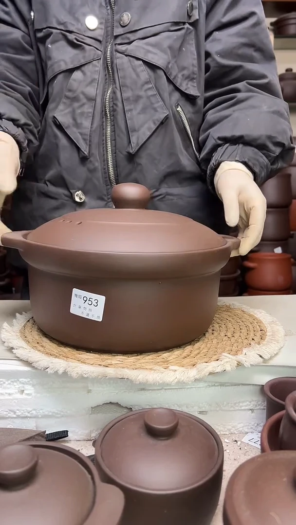 宜兴紫砂微瑕5升锅953