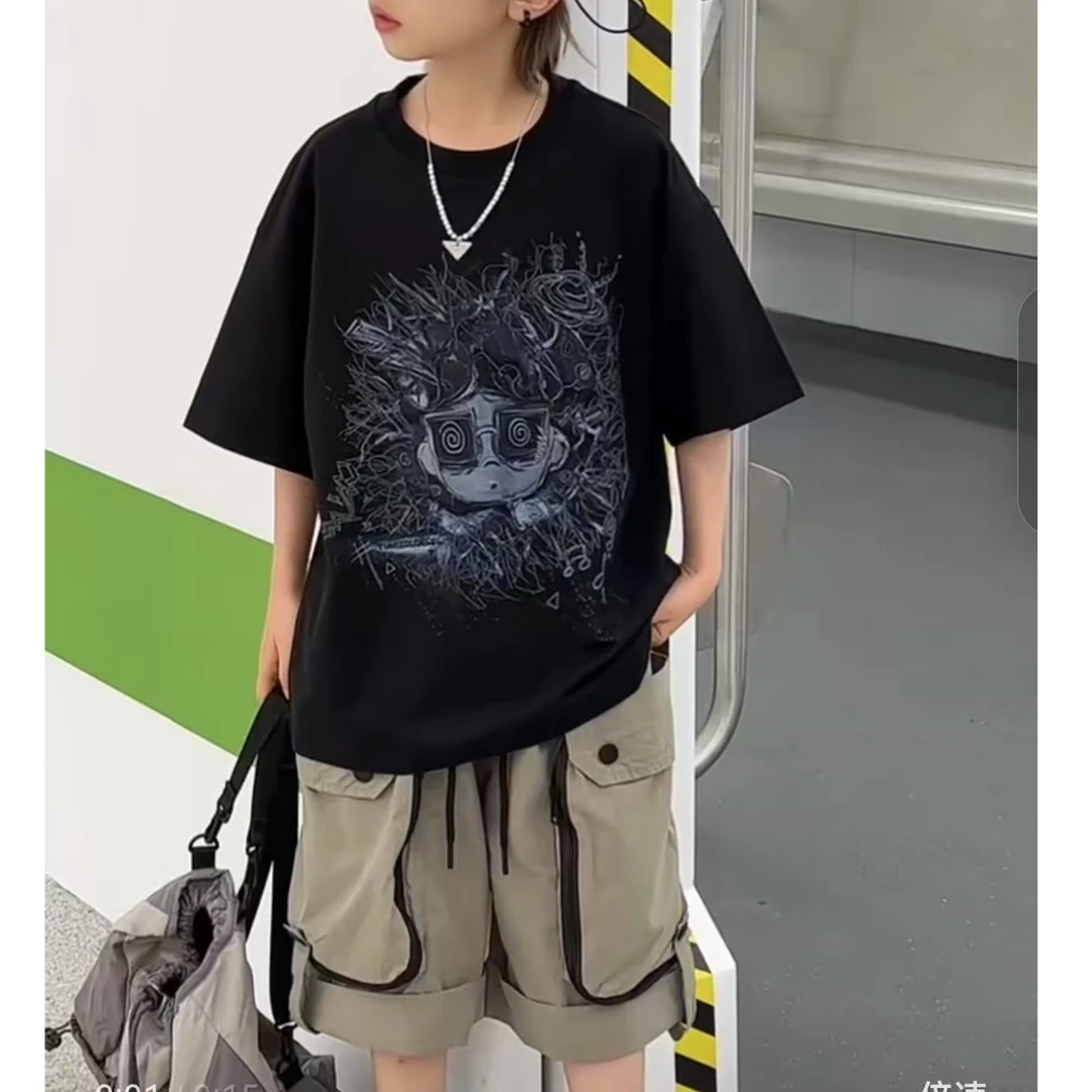 【M9001-M9050】夏季男童酷帅韩版T恤百搭潮流宽松半袖