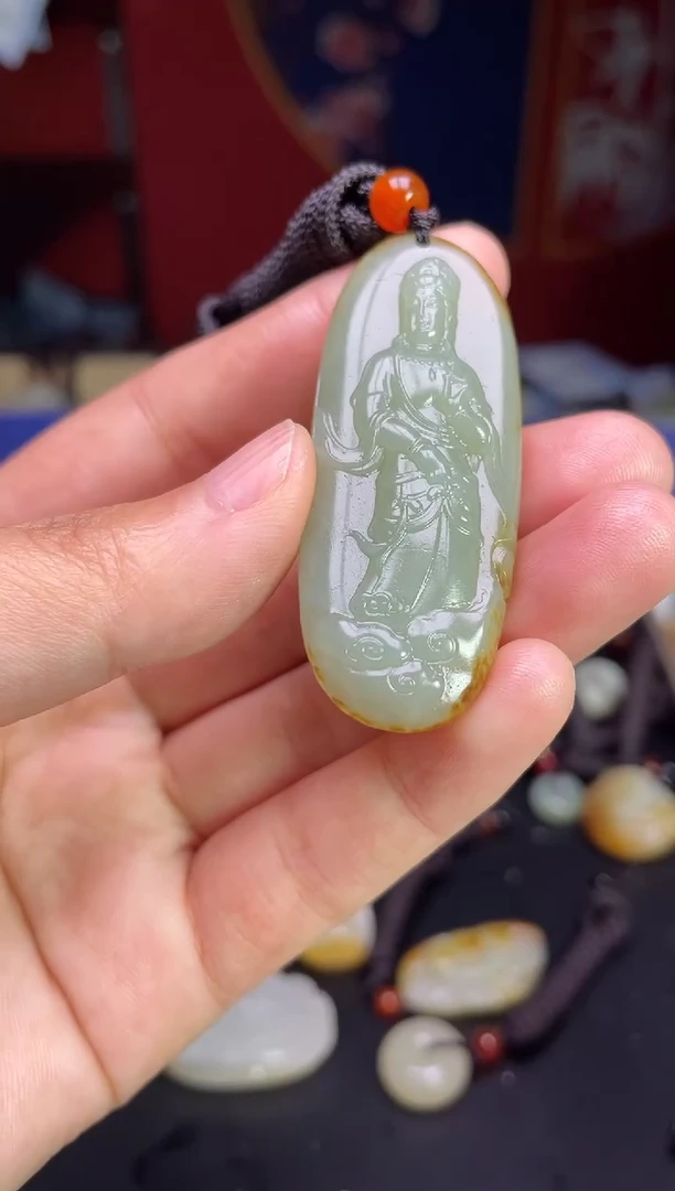 颈饰未镶嵌和田玉1