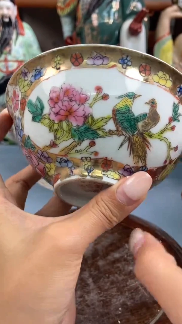 瓷片微瑕慎拍景德镇窑老厂瓷器单件