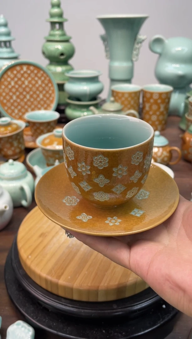 特价福利 微瑕 慧仙青瓷