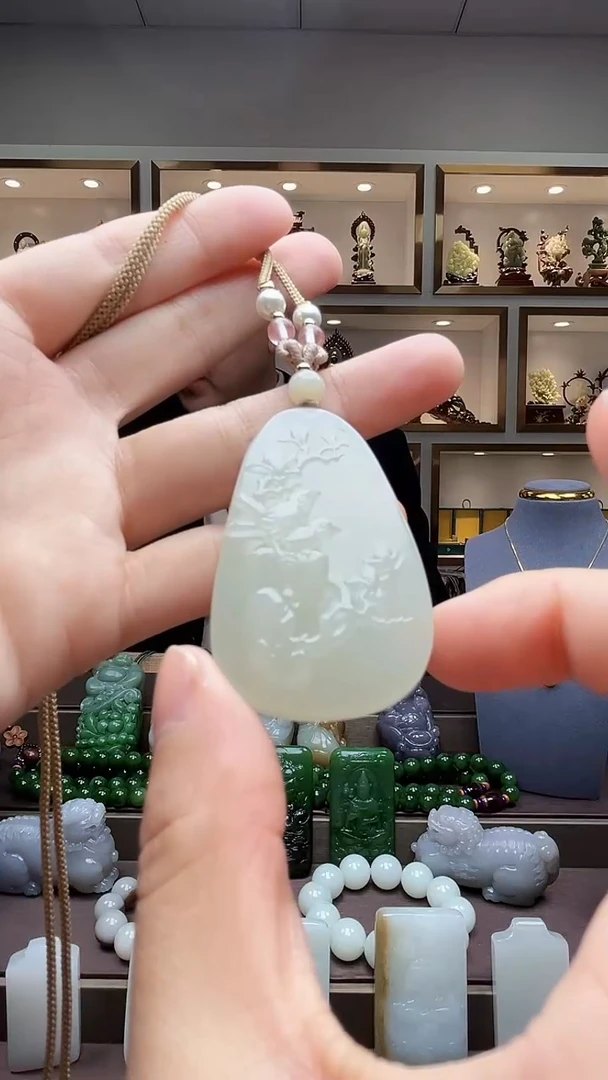 【闪购商品】和田玉挂件未镶嵌苏