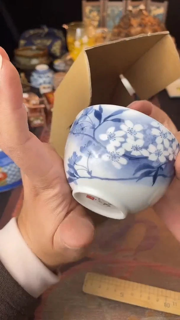 瓷片六**一脱金散瓷默认微瑕，看清尺寸品相再拍