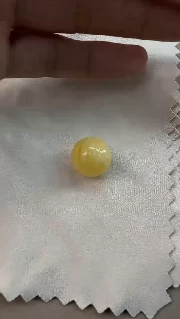 裸石蜜蜡未镶嵌蜜蜡单株（16mm）