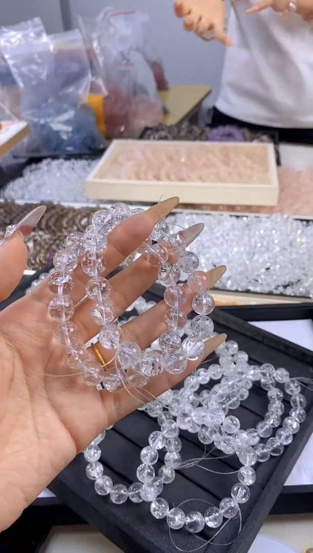 【闪购商品】水晶手串未镶嵌025/多样性发其一/卡11