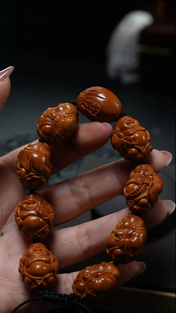 手串/手链橄榄核鱼子精品核文化