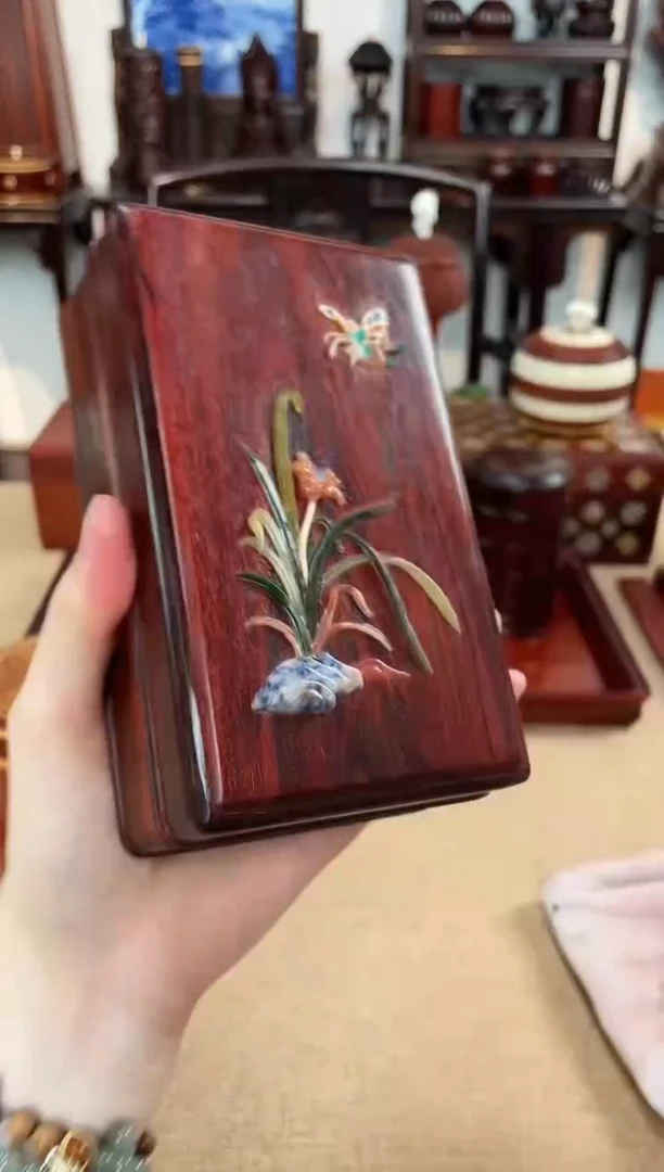 紫檀木类成套家具盒子