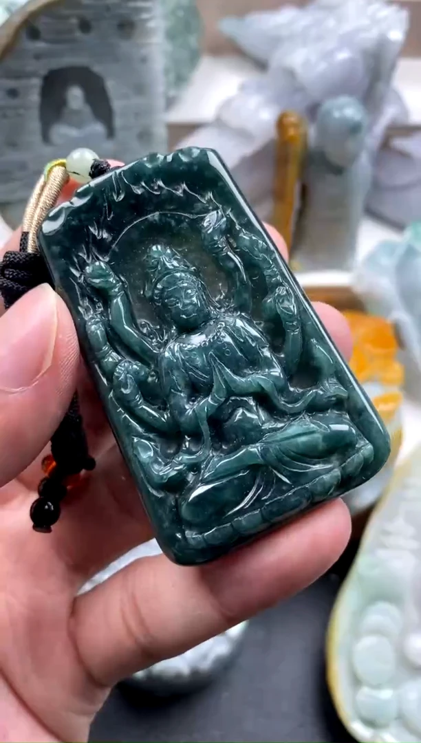 吊坠(不含链)未镶嵌翡翠1