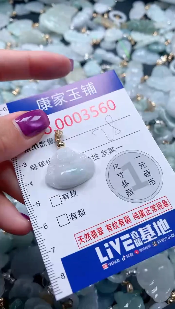 颈饰未镶嵌翡翠3560