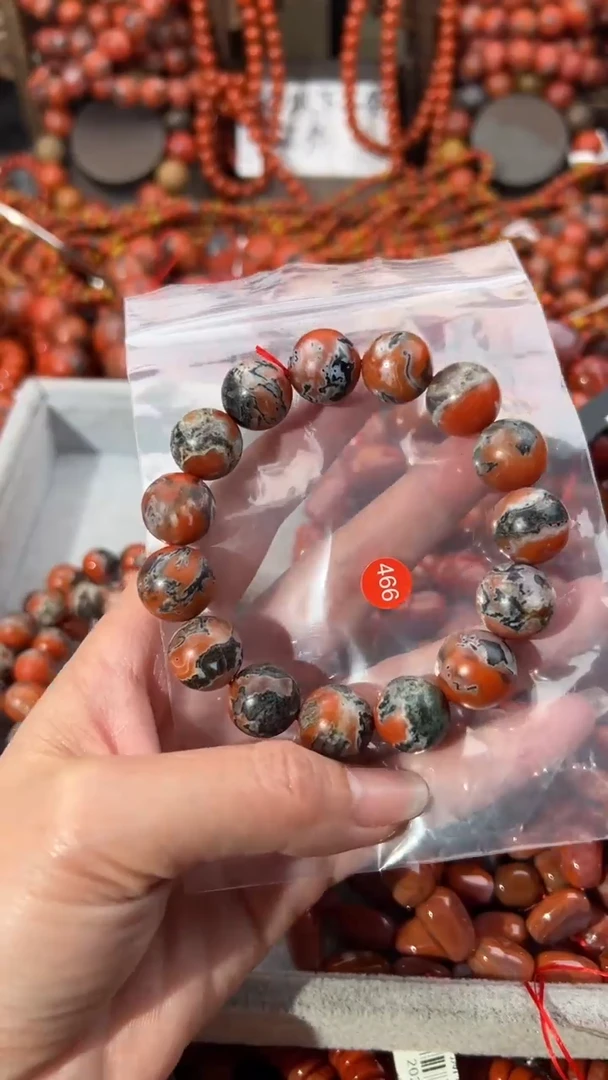 南红玛瑙未镶嵌手串1