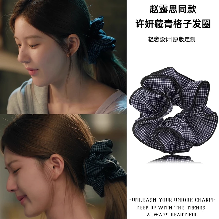 【满9.9包U】 简约优雅发夹百搭发圈甜美抓夹可爱发饰超仙气质发绳