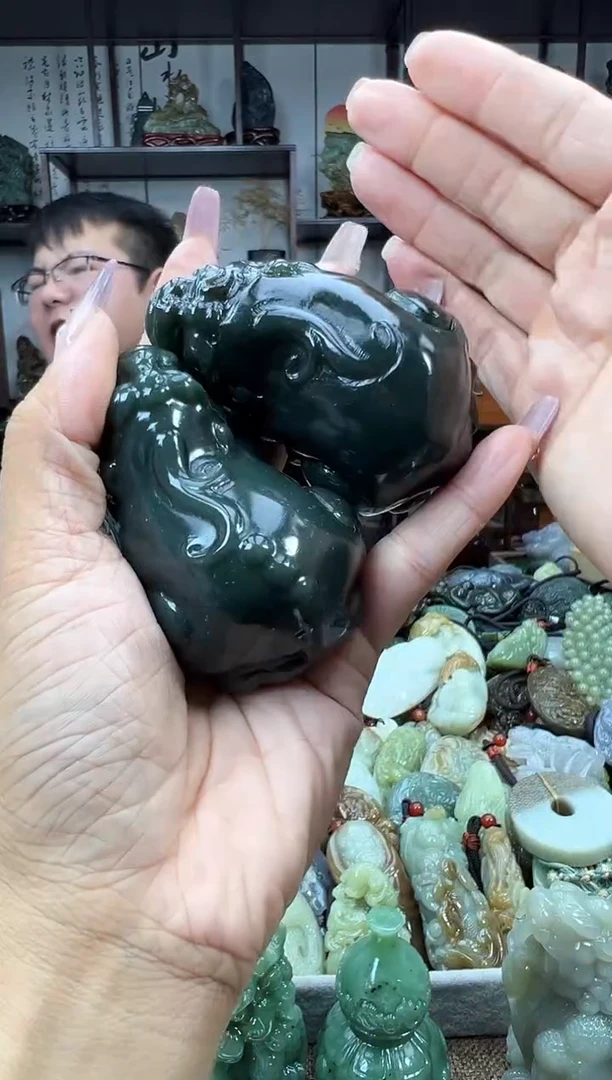 未镶嵌和田玉把件多样性发货 拍一发一